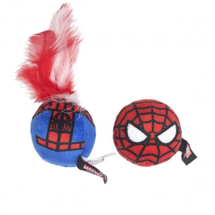 Juguete para Gato Spiderman Disney Marvel Licencia Oficial 2 Piezas Cerdá