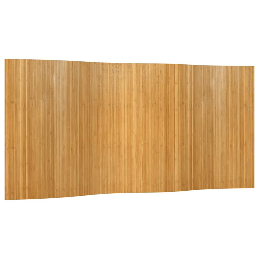 vidaXL Biombo divisor de bambú color natural ancho 400 cm alto 165 cm