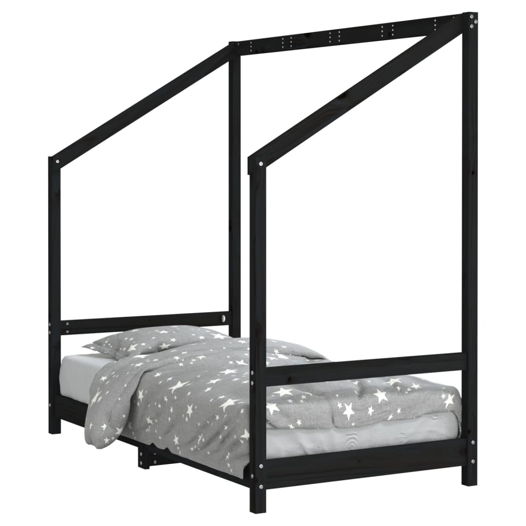 vidaXL Estructura de cama para niños madera de pino 80x160 cm