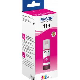 Epson - Cartucho de tinta C13T06B340 para impresoras EcoTank, magenta pigmento, capacidad 70 ml, hasta 600 páginas, compatible con modelos Epson