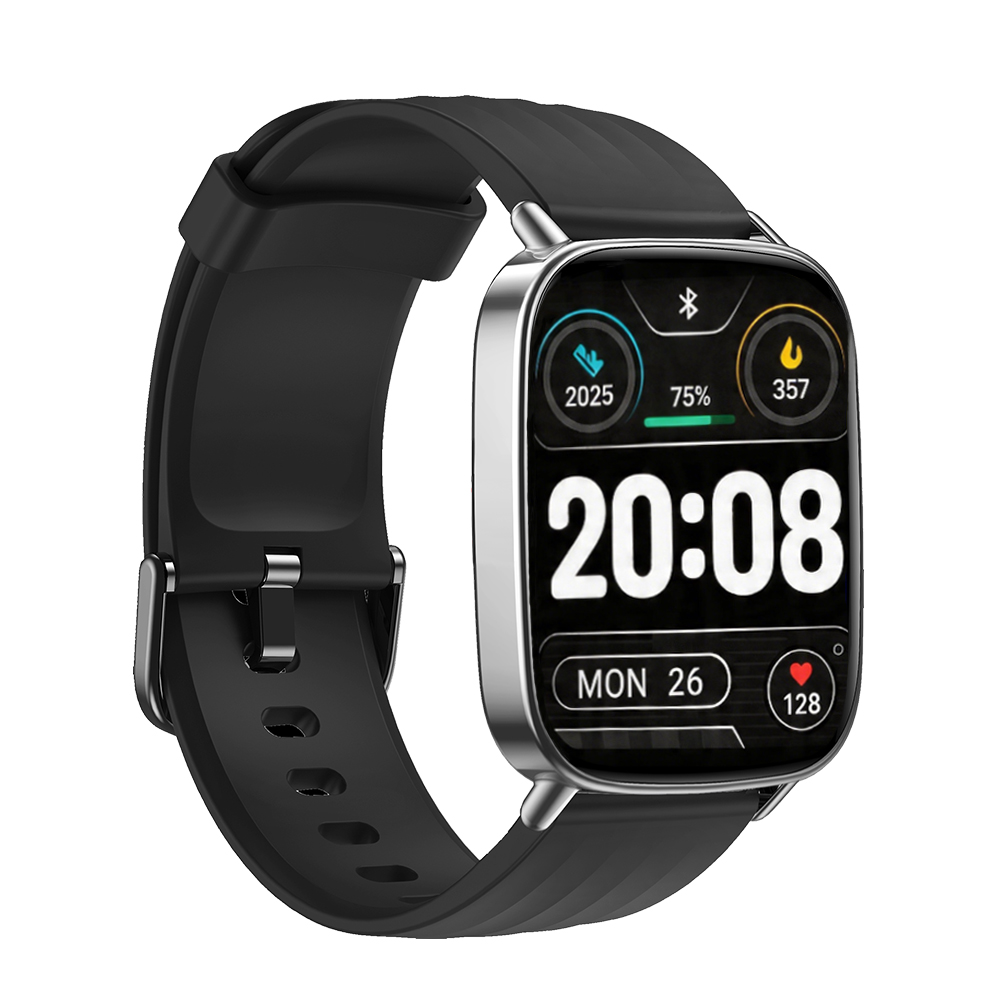 Reloj Inteligente smartwatch 1.85" TFT-LCD IP68 | Llamadas Bluetooth, Corona Giratoria, 100 Modos Deportivos, Monitoreo de Ritmo Cardíaco 24 h, Presión, SpO₂ y Sueño, Diales Personalizables, Gadgets Prácticos, Batería 350 mAh y Autonomía de 5-7 Días