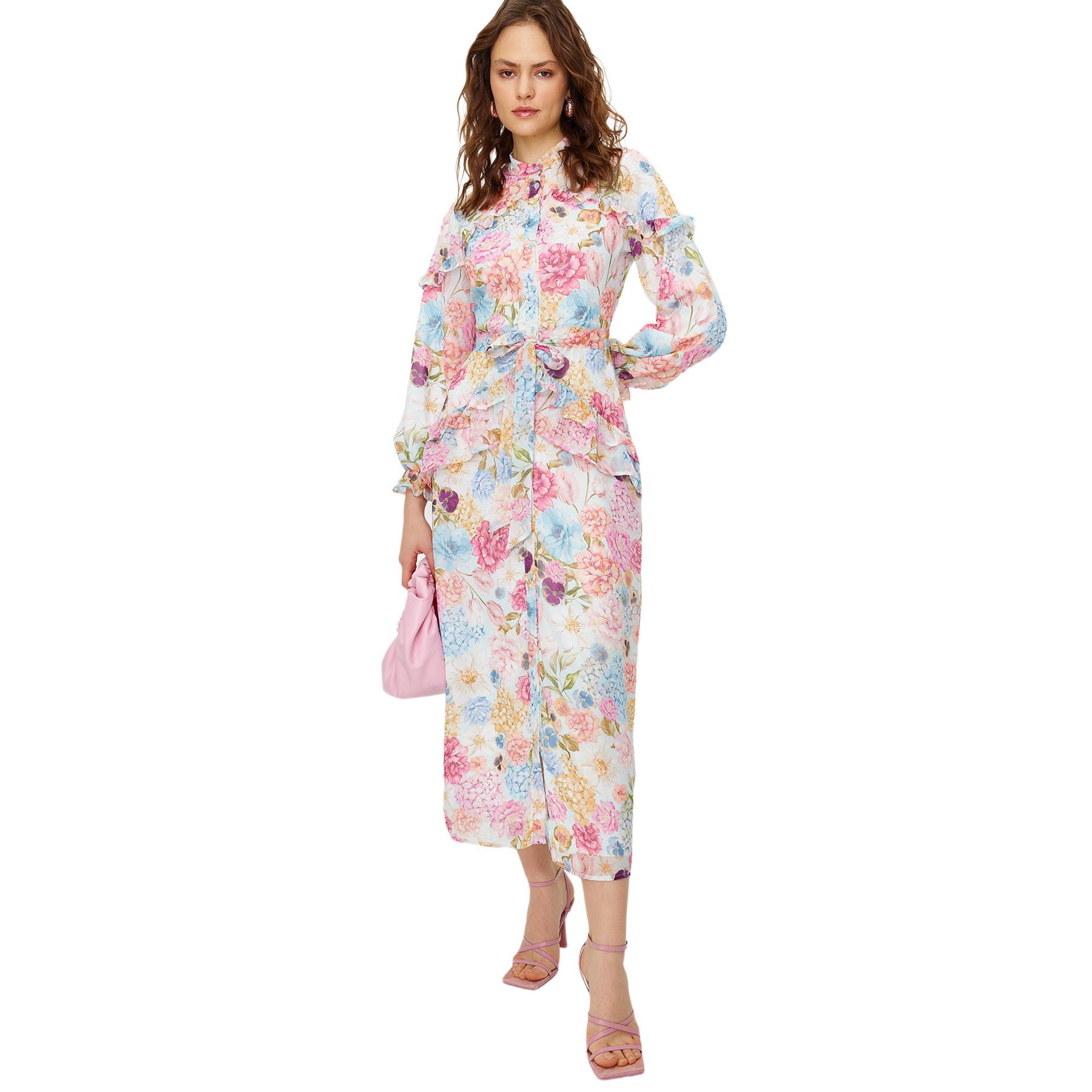 Trendyol Mujer Púrpura Vestido De Talla 38