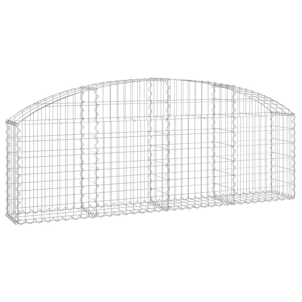 Vidaxl Cesta Gaviones Arco Hierro Galvanizado - Dimensiones Varias