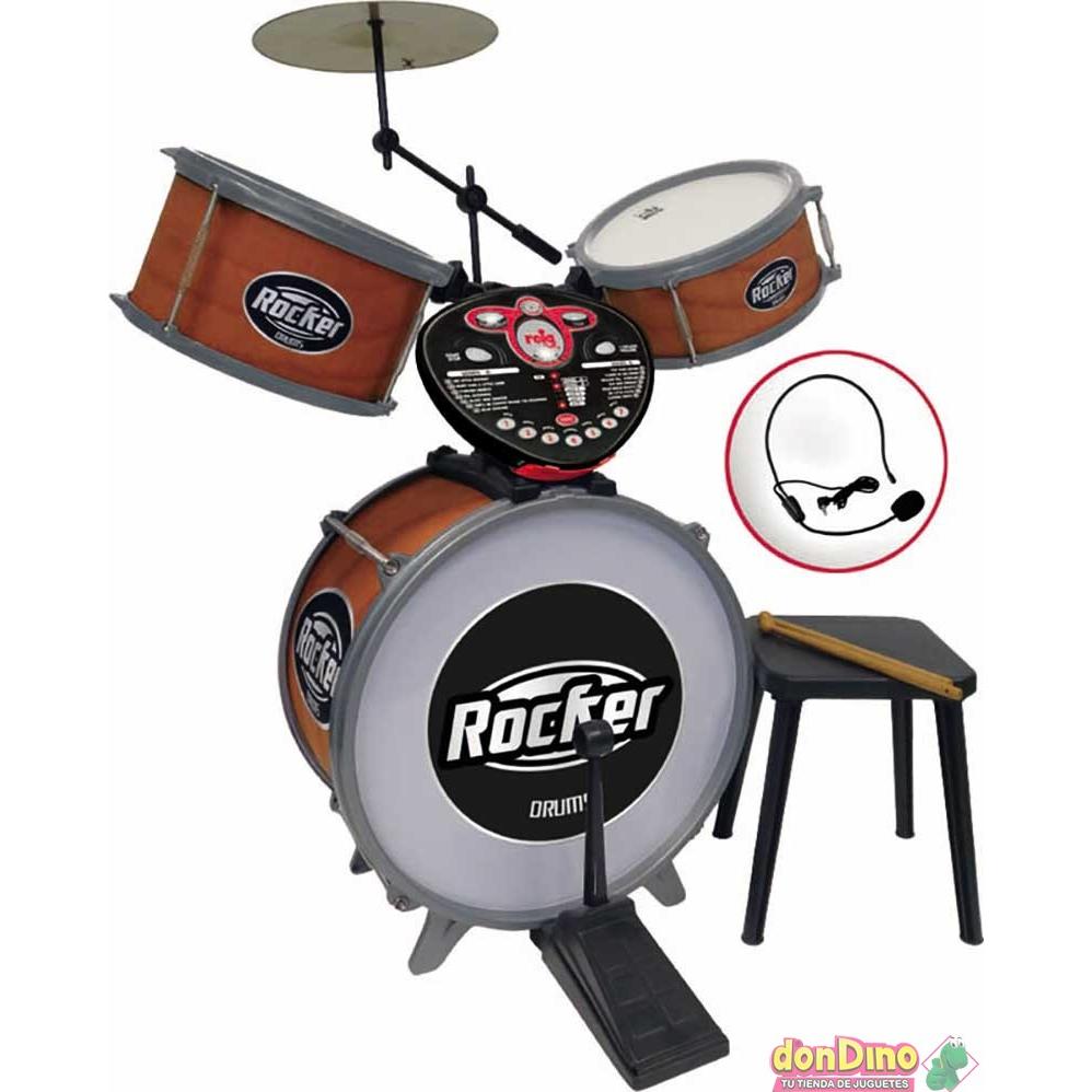 Batería 3 Módulos con Tutor Rocker Drums (Reig 629)