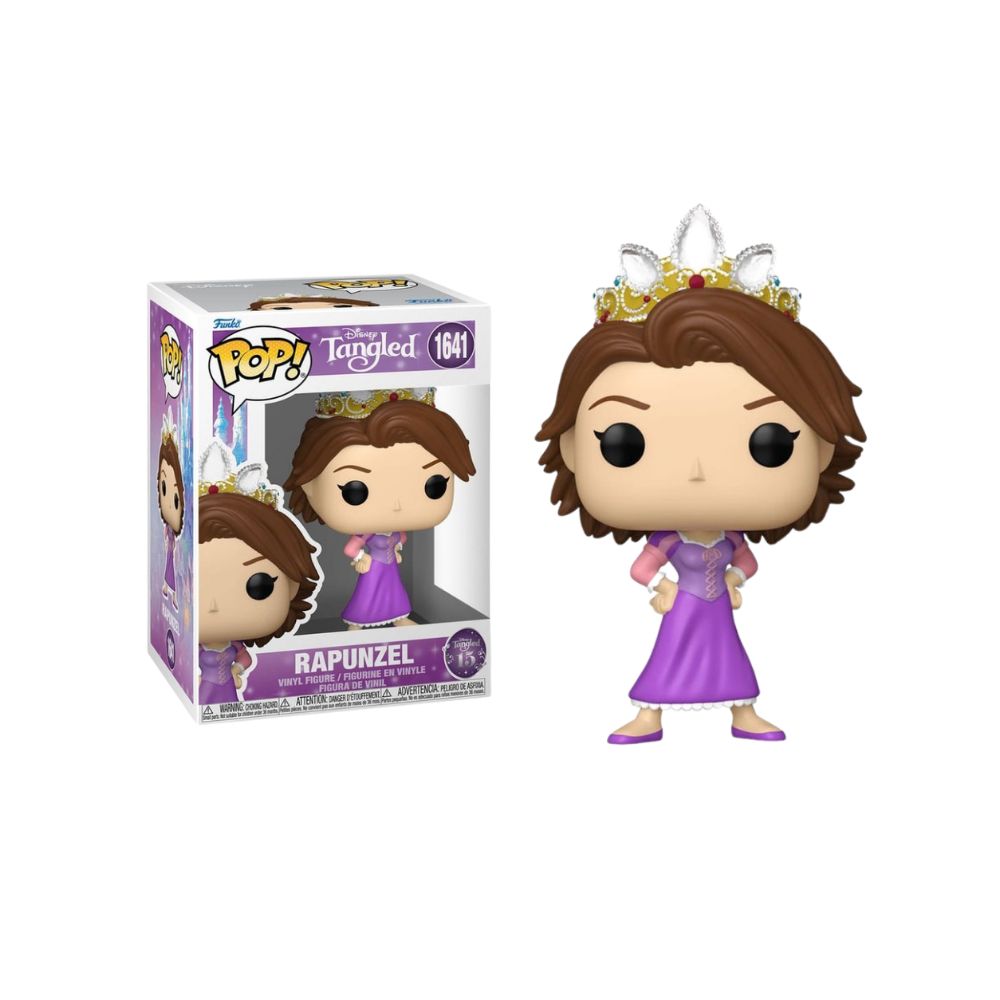 FUNKO POP! DISNEY: ENREDADOS - RAPUNZEL 15Th ANIVERSARIO, 86292, Nº 1641, TIENDA CON LICENCIA OFICIAL, ENVIO EN 24-48 HORAS EN PENÍNSULA, FIGURA, CABEZÓN, MUÑECO, JUGUETES, PELÍCULA, AVENTURAS, DIBUJOS