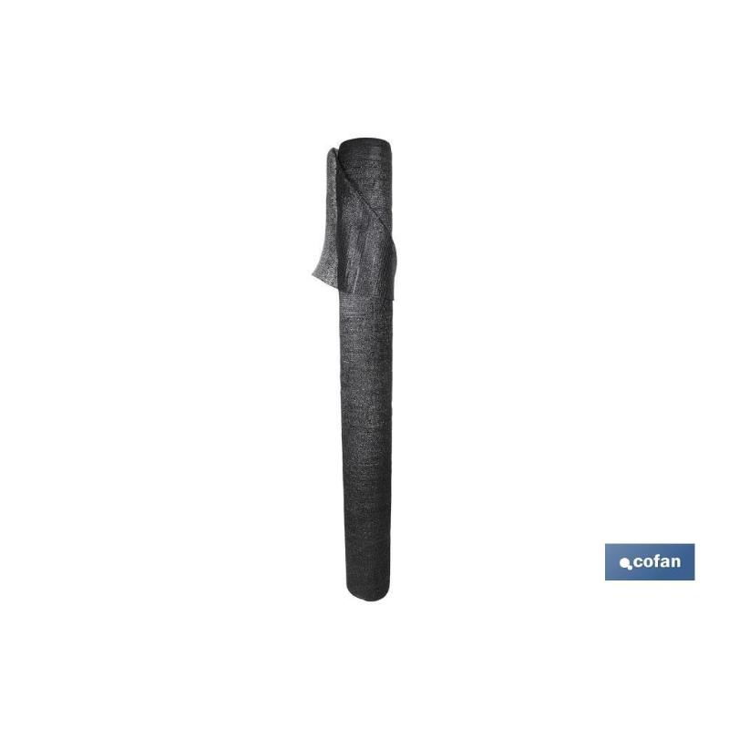 Malla sombreo negra 80% / 90 grs - 4 x 50 mts
