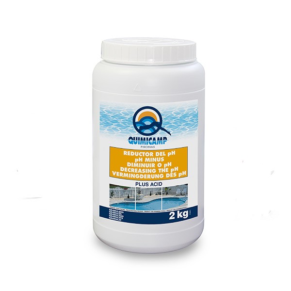 Plus Acid Granulado 2 Kg - Mantiene Agua de Piscina Libre de PH
