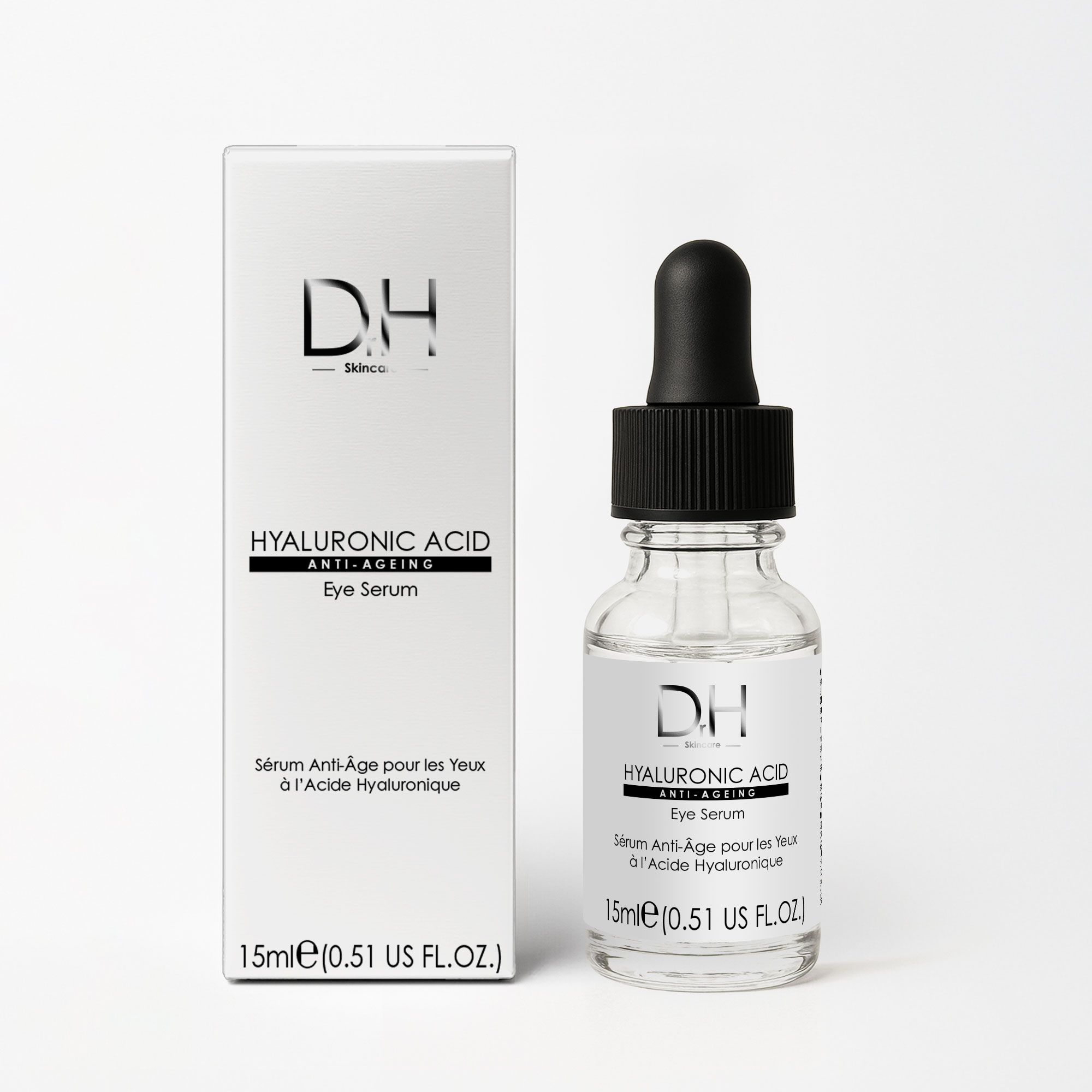 Sérum Contorno de Ojos Ácido Hialurónico Antiedad Dr H 15ml
