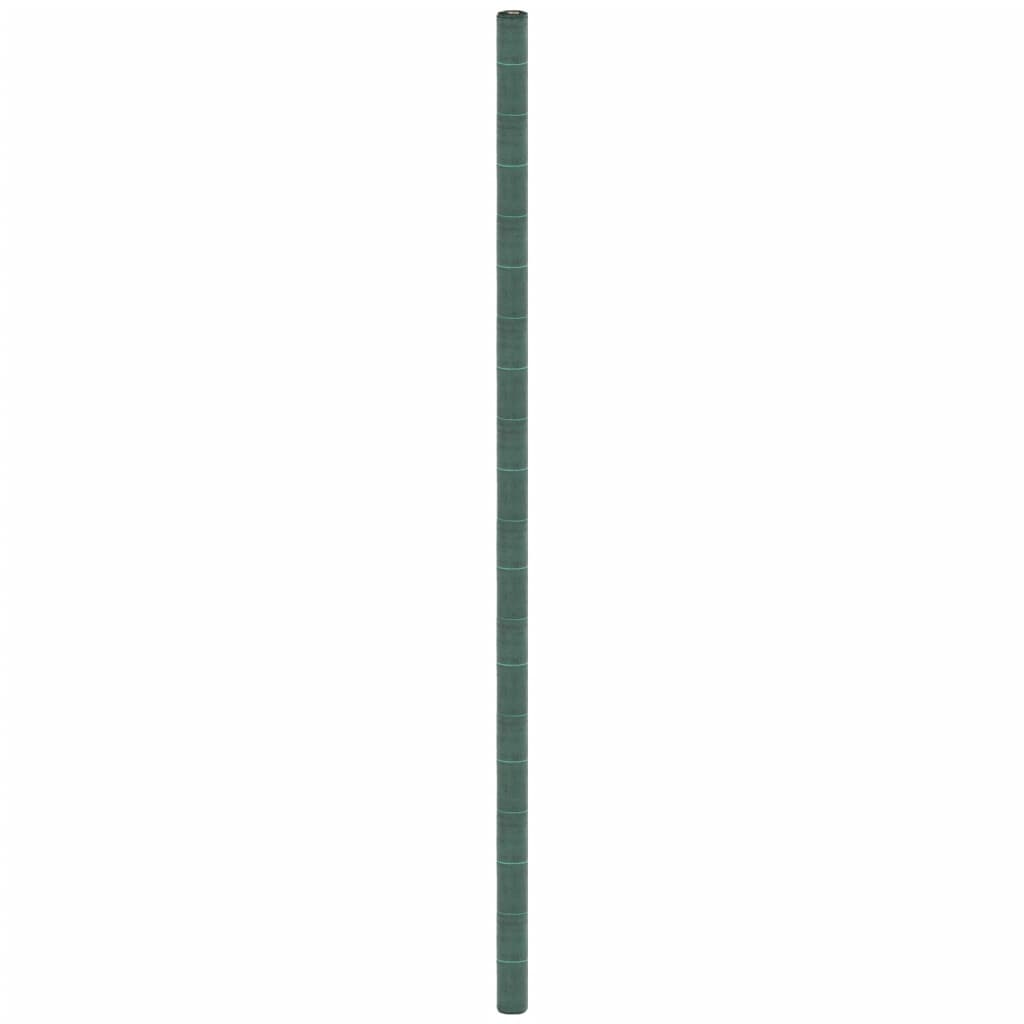 vidaXL Membrana de malezas PP blanca 4x100 m en color Blanco/Verde/Negro