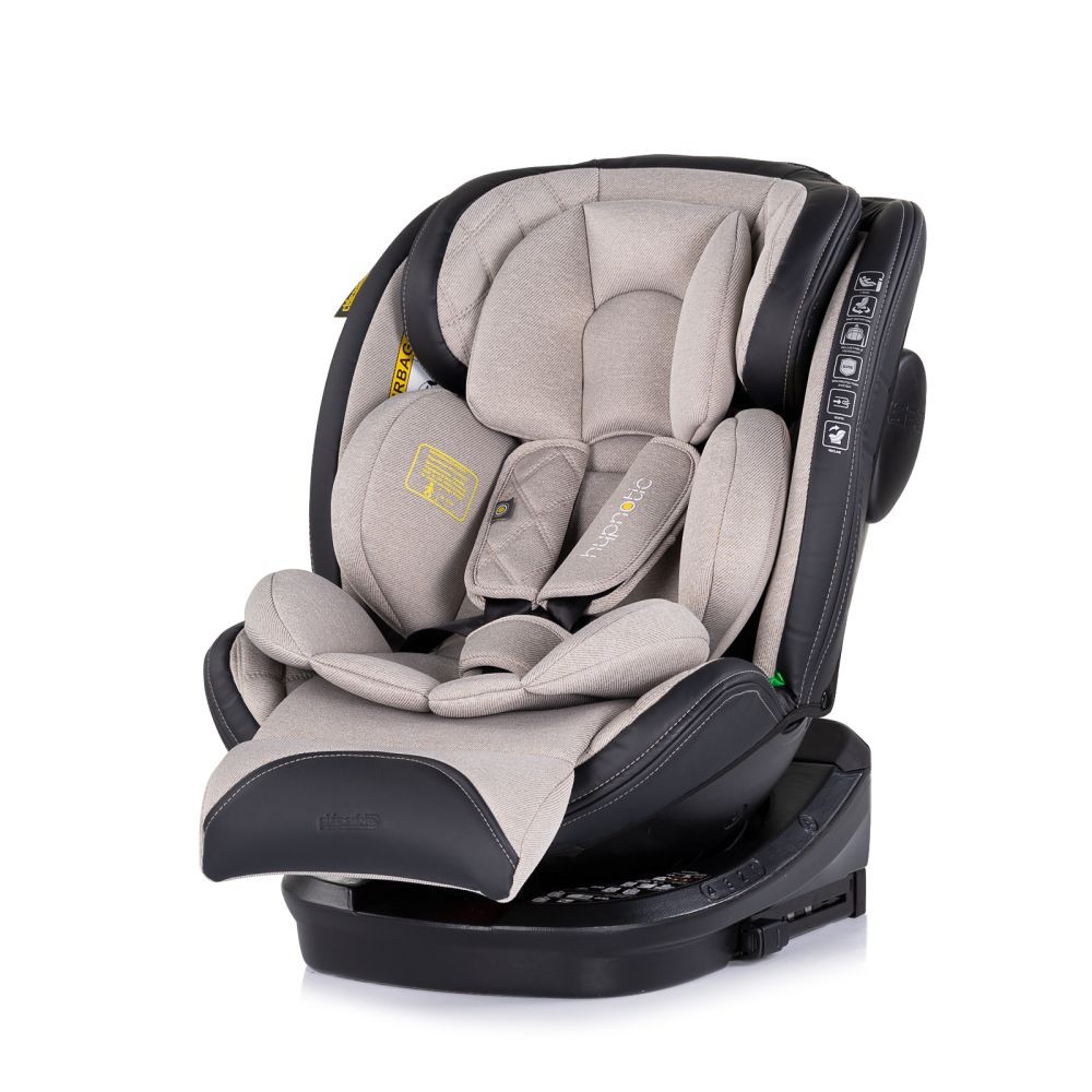 CHIPOLINO Silla de auto HYPNOTIC i-size (40-150cm)  Con Isofix y rotación 360º de Chipolino