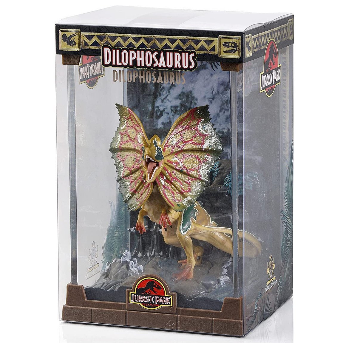 Figura Noble Collection Dinosaurio Parque Jurásico Jurassic Park Dilophosaurus 18 cm