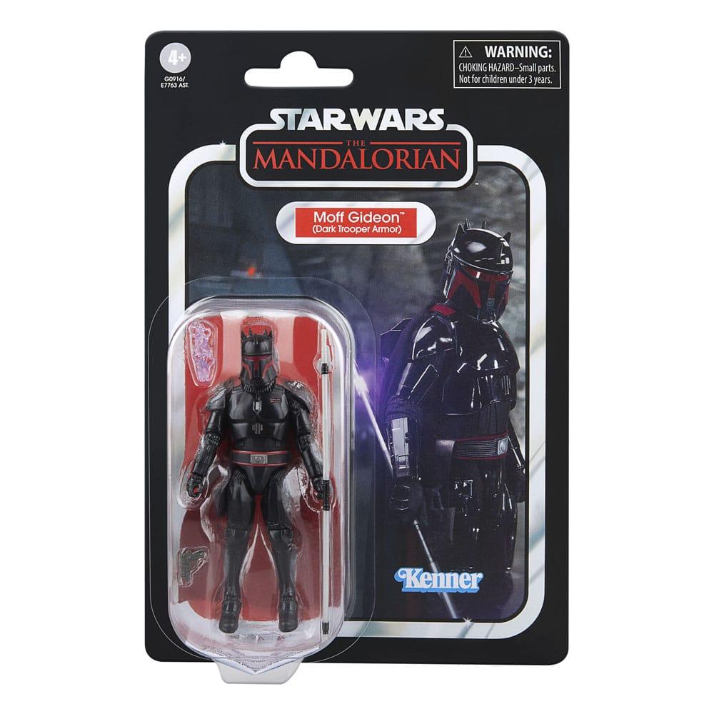 Star Wars The Vintage Collection Moff Gideon Dark Trooper Armor 9,5 cm Figura Coleccionable The Mandalorian Hasbro