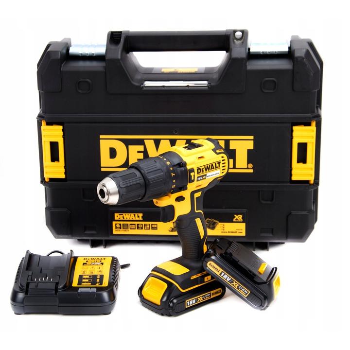 Taladro de impacto inalámbrico de 18 V y 2 baterías de 1,5 Ah - DW DCD778S2T