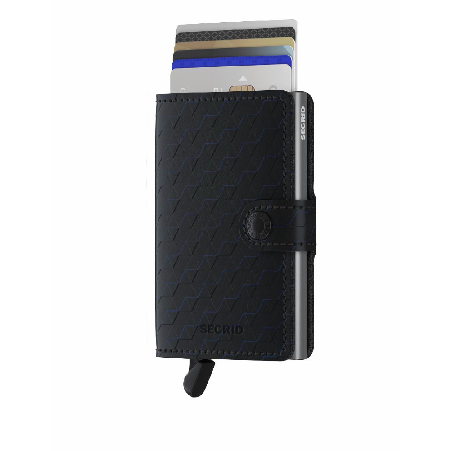 secrid miniwallet optical black titanium