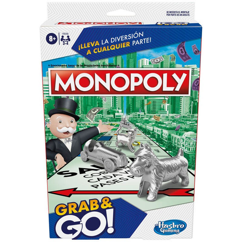 JUEGO MESA MONOPOLY GRAB & GO! ESPAÑOL