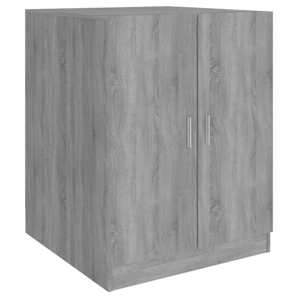 Armario de Lavadora 71x71,5x91,5 cm Estantería Muebles Colada Color Blanco brillante,  Marrón roble,  Gris y mas