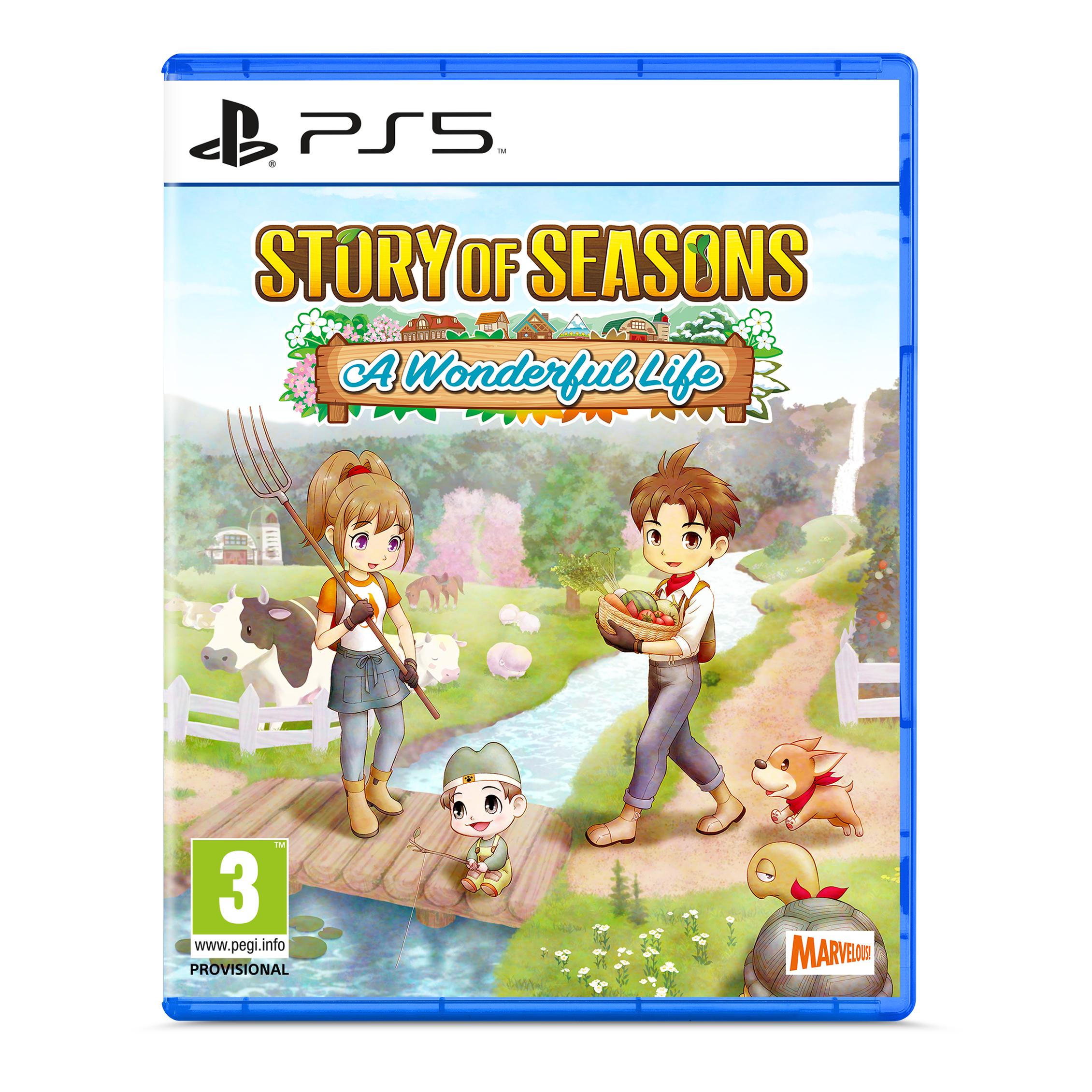 Story of Seasons A Wonderful Life - PS5 - Nuevo Precintado - PAL España
