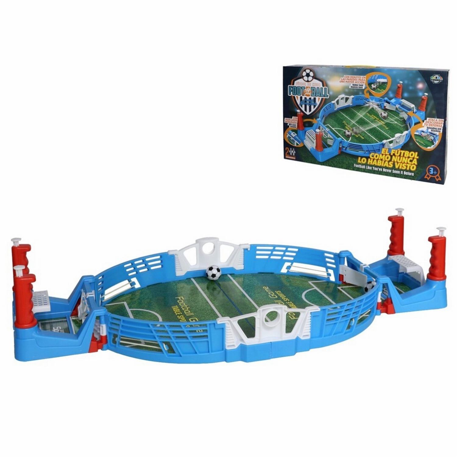 Gerimport Fútbol Mesa Pinball 49x31x7cm - Juego de Mesa para Todas las Edades