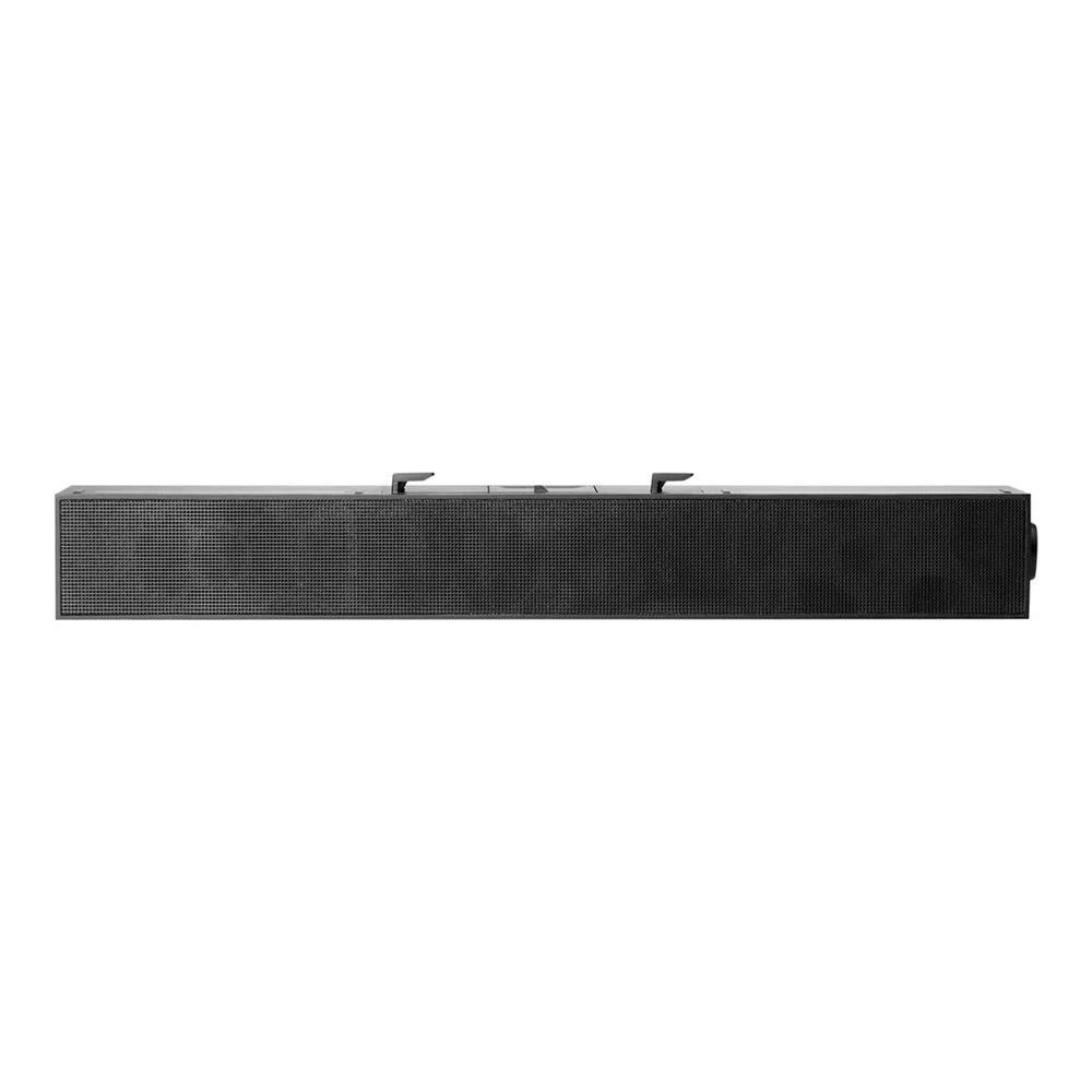 HP - Barra de sonido compacta 5UU40AA para monitor con conexión USB, 2,5 W y control volumen integrado color negro