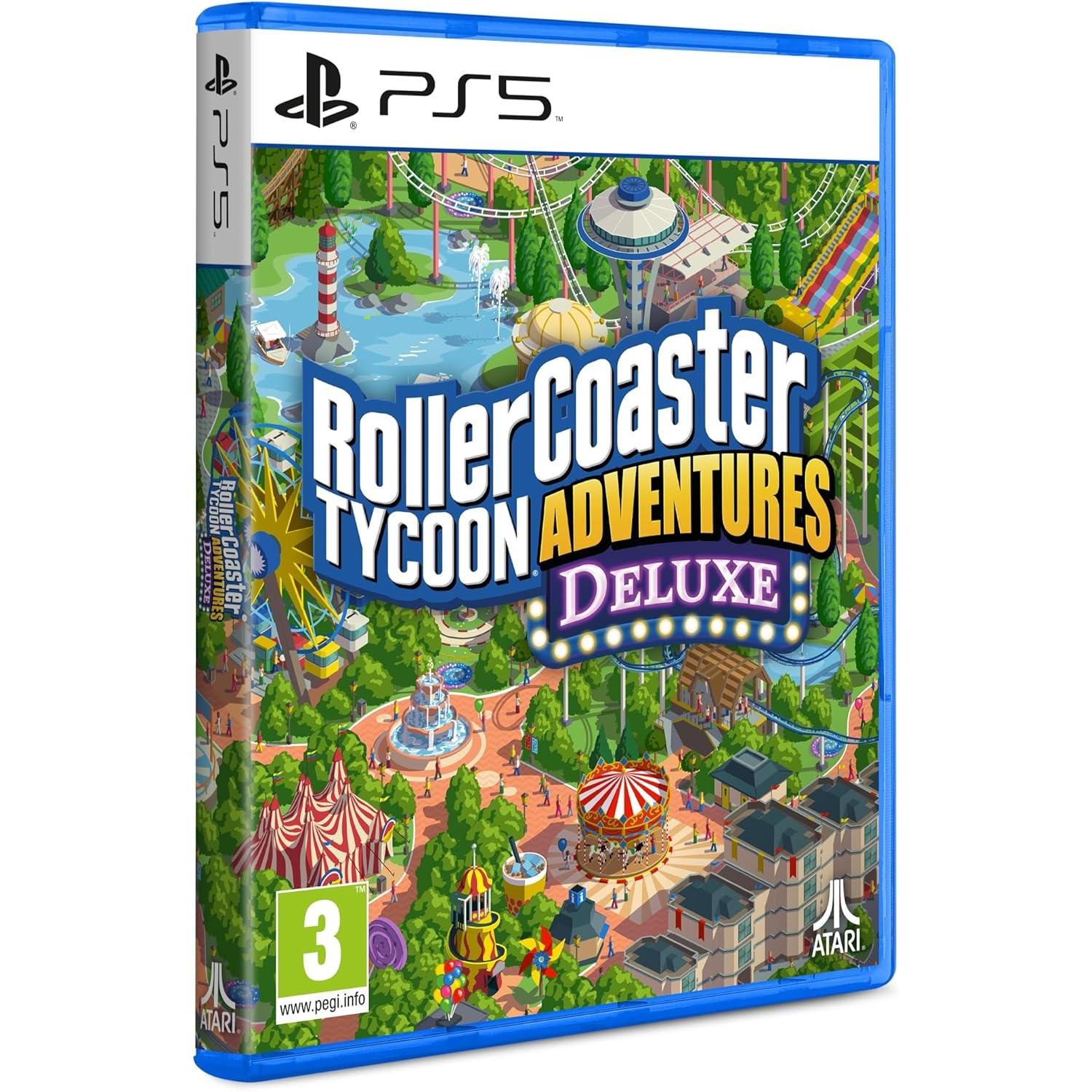 RollerCoaster Tycoon (Adventures Deluxe) Juego para Consola Sony PlayStation 5 PS5