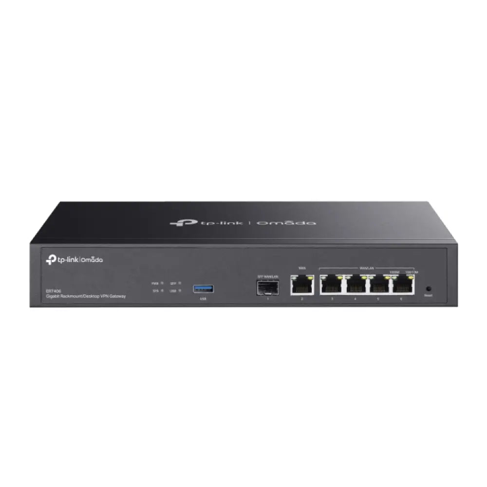 Router TP-Link ER7406 Gigabit Ethernet 1000Mbps VPN 6 Puertos Seguridad Montaje en Rack