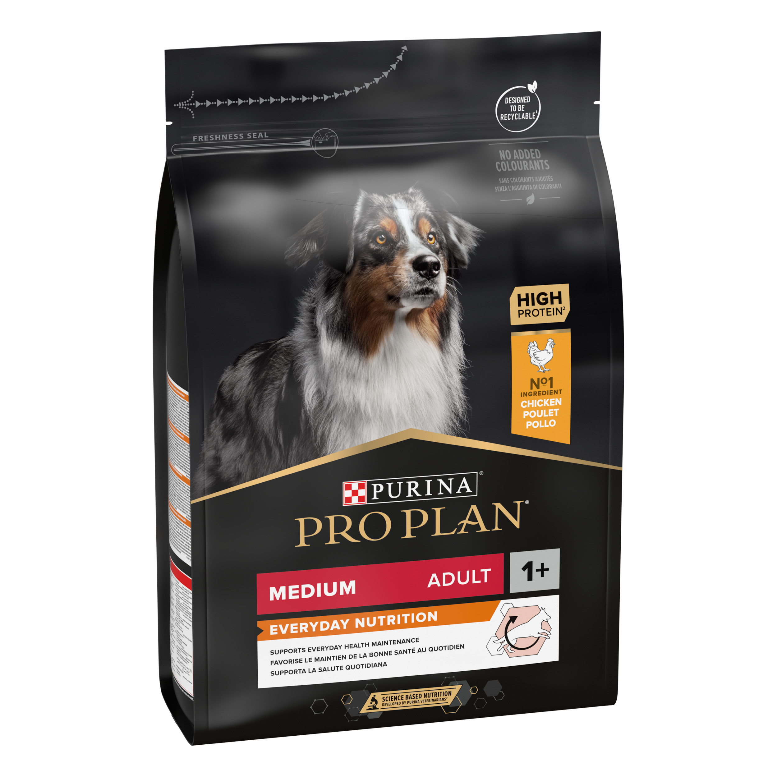 Purina Pro Plan – Pienso para perros adultos medianos Purina Pro Plan Everyday Nutrition pollo.