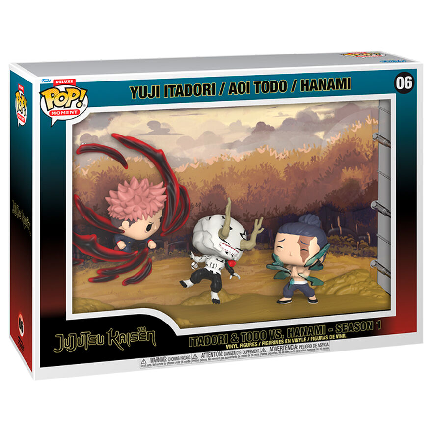 Figura pop moment deluxe jujutsu kaisen