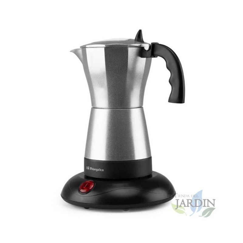 SUINGA Cafetera Electrica 3-6 Tazas Orbegozo | Cafetera Goteo 480W | Apagado Automatico | Mantiene el Café Caliente