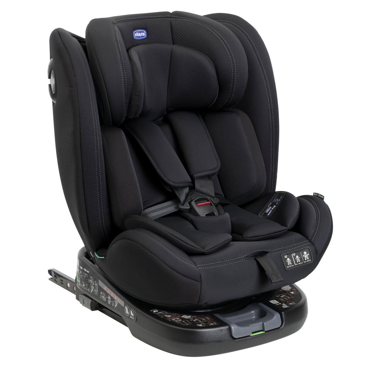 Silla de coche Chicco Unico Evo i-Size (40-150 cm) Black