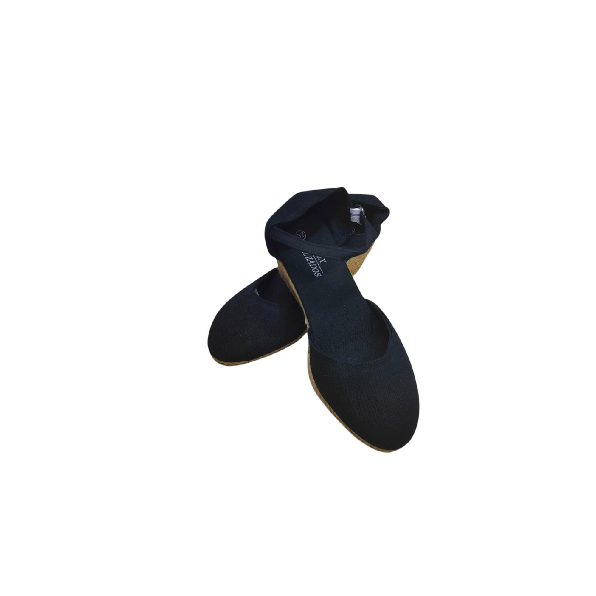 Zapatilla de  Esparto para Ferias Sandalias Cuñas de Yute Clásicas para Mujer gran surtidos de colores Altura  de 3cm,6cm y 9cm Cierre de Hebilla al Tobillo. Espartos para Feria. Planta Interior Acolchada en Tela  calidad de confianza garantizada 36-41