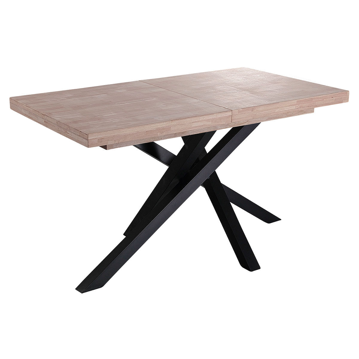 Mesa de comedor Xena extensible forma rectangular 76x140-180-220x90 cm Adec
