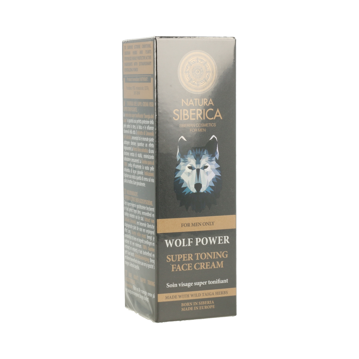 Crema Facial Súper Tonificante El Poder del Lobo 50 ml de crema Natura Siberica