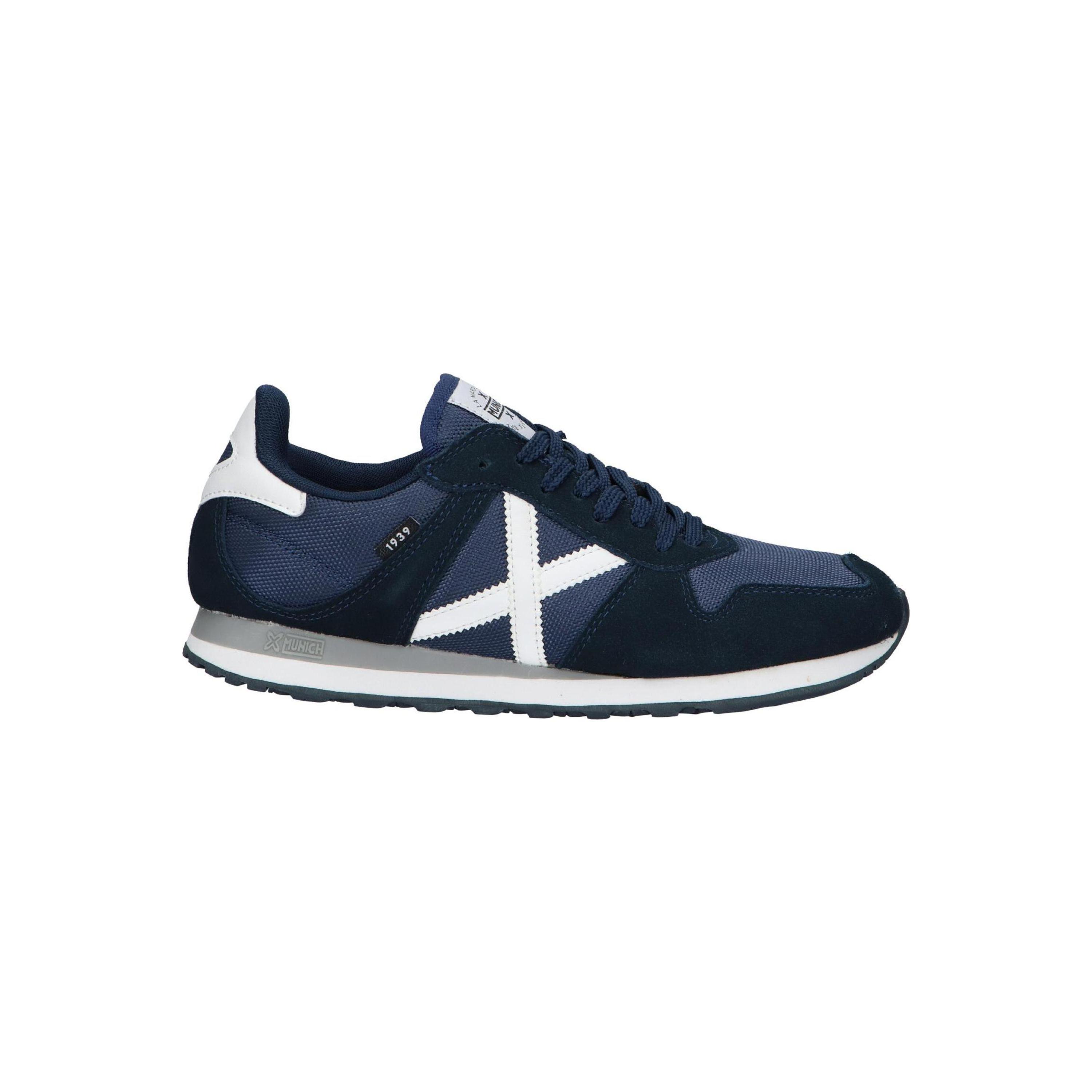 Zapatillas casual para hombre Munich en color azul