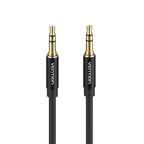Vention cable estereo jack 3.5 macho a jack 3.5 macho - 2m - color negro