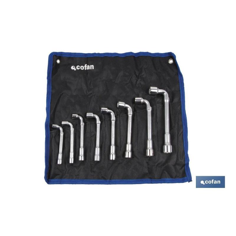 Set 17 pcs llaves de pipa