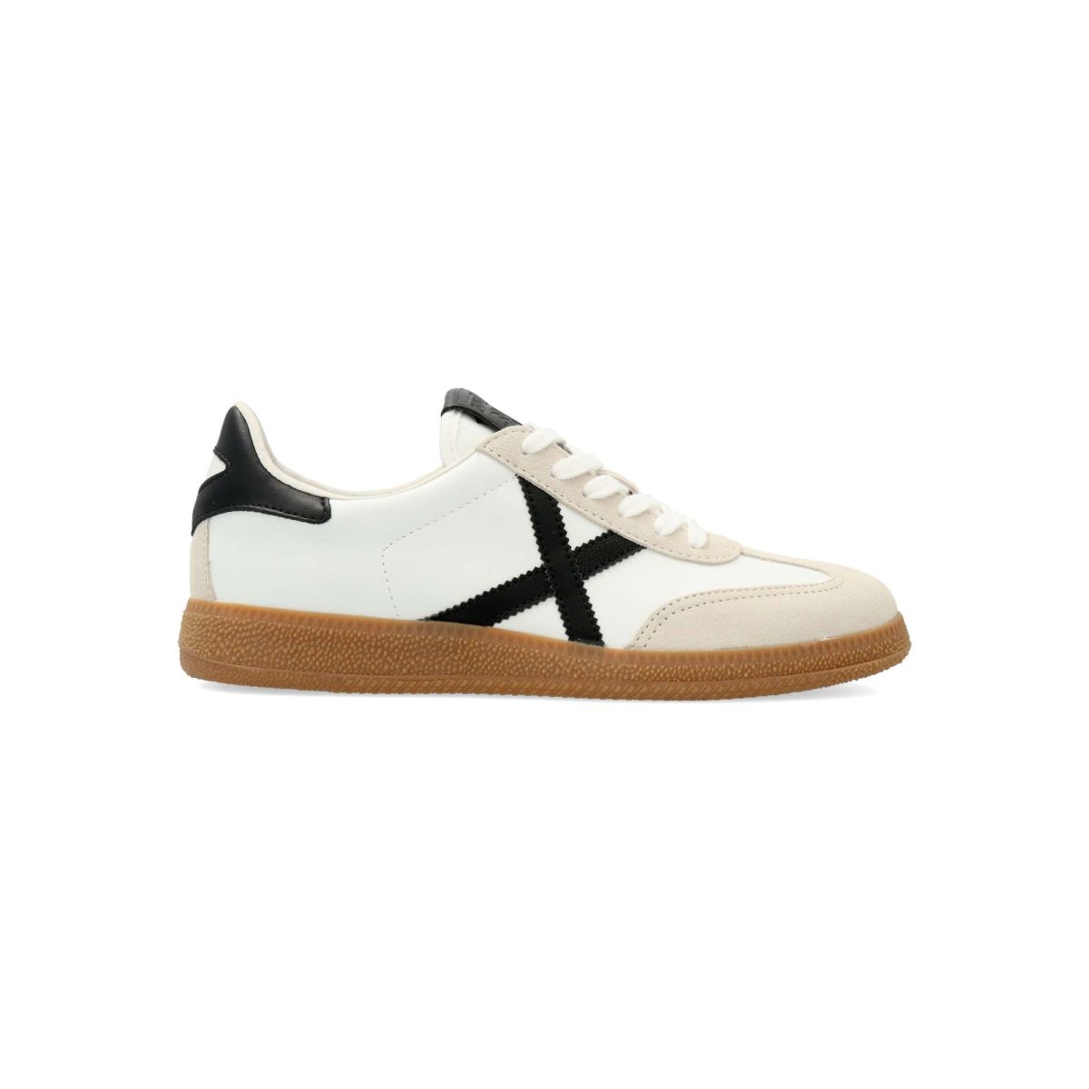 Munich - Zapatillas deportivas Barru para hombre de piel con suela de goma ligera, plantilla acolchada y extraíble, estilo casual urbano