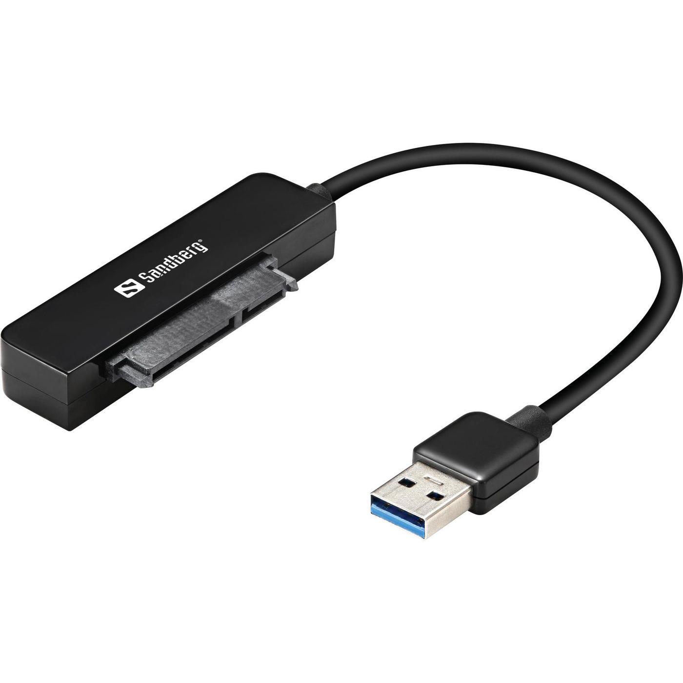 Sandberg Adaptador USB 3.0 a SATA para Transferencia Rápida de Datos