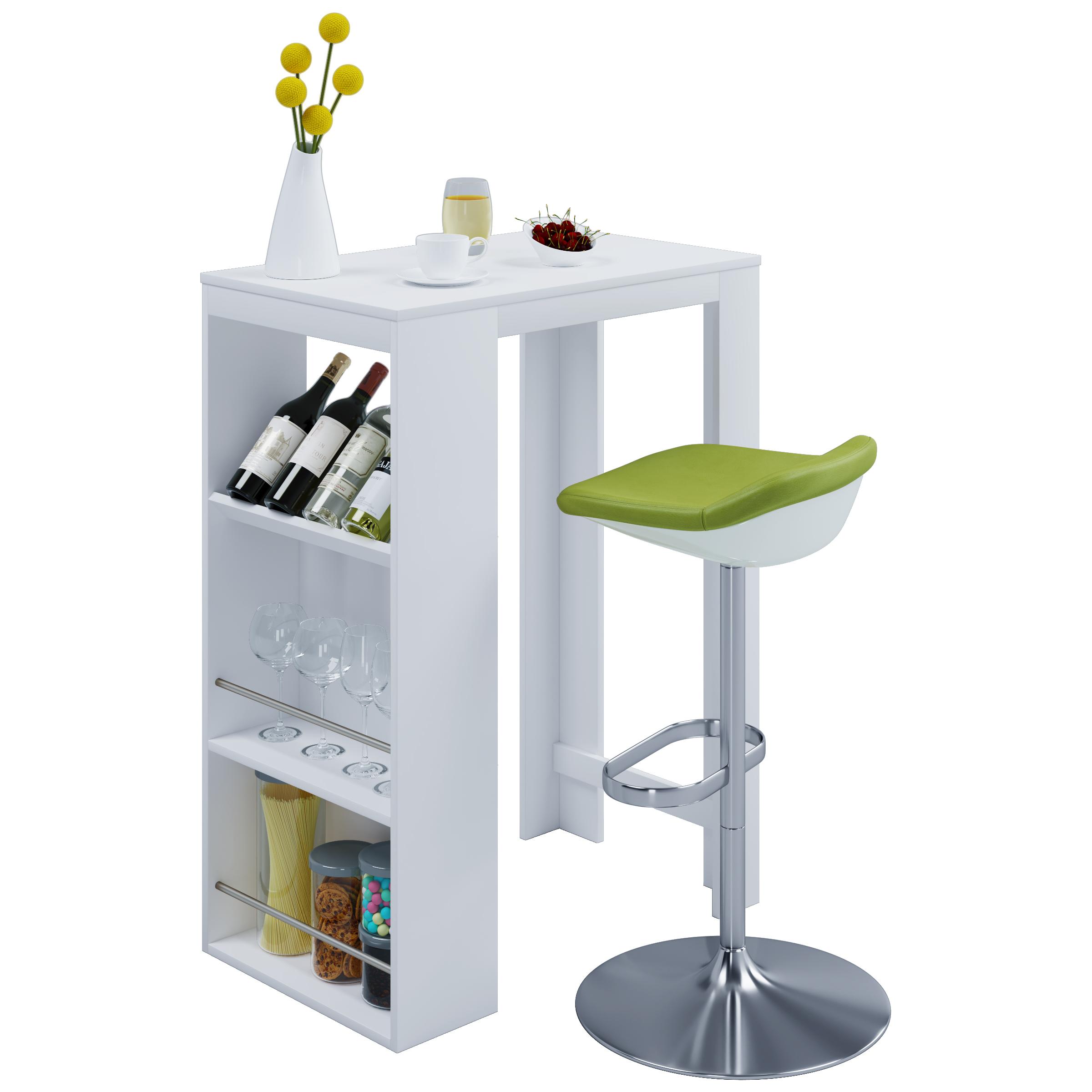 Mesa de bar de madera mesa de bar mesa de bistro barra de bar mesa alta Oktola Mesa de bar de madera mesa de bar mesa de bistro barra de bar mesa alta Oktola