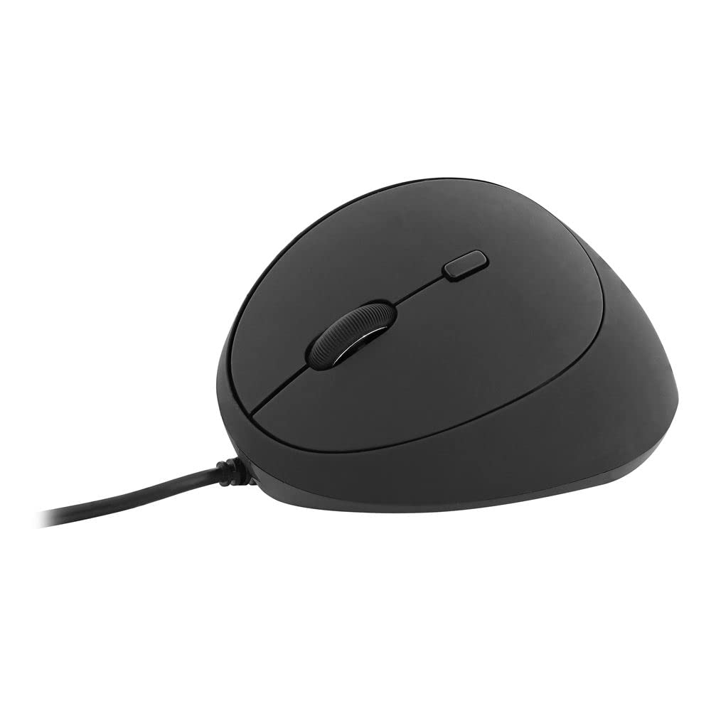 T'nB Souris Filaire Fil ergonomique Ergo pour Gaucher (Noir)