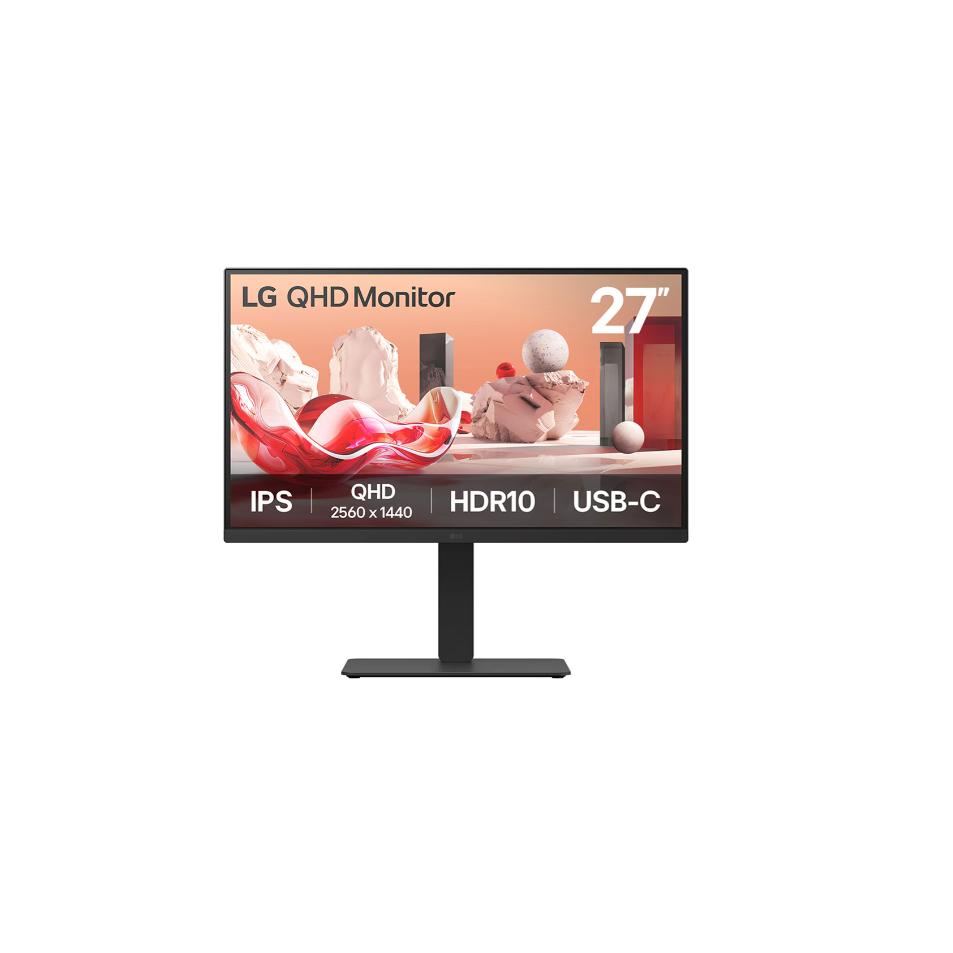 LG 27BA75QB-B 27" IPS/2560x1440/16:9/280cd/HDMI, DisplayPort, salida de auriculares