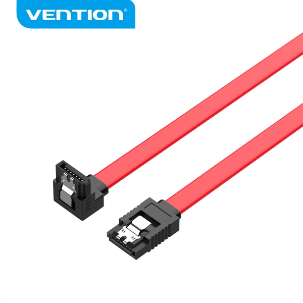 Vention cable sata hembra a sata hembra kdded - 0.5m - color rojo