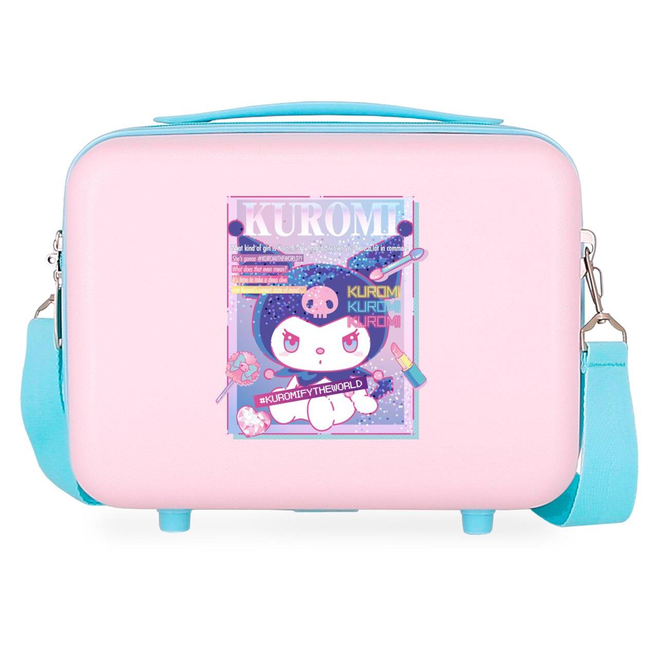 Neceser ABS Sanrio Kuromi Con capacidad de 9L