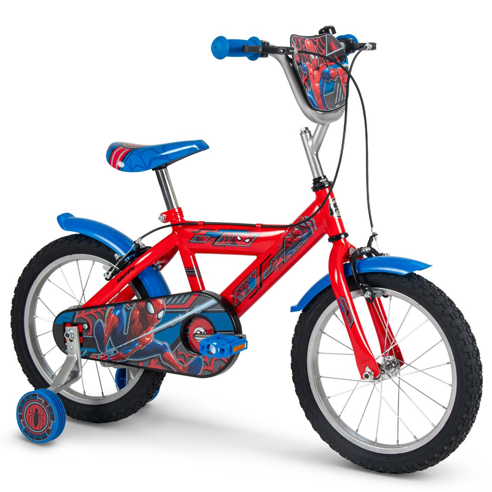 Bicicleta Spiderman Huffy 16" (5/8 años) (21905W)