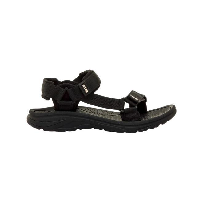 Sandalia Deportiva Hombre Solana 84660 Negro: Confort Vegano y Triple Ajuste para una Sujeción Perfecta, Suela de Goma Antideslizante Ideal para Terrenos Irregulares, Diseño Ligero y Robusto para Aven