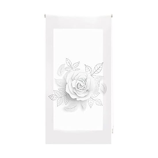 BLINDECOR - Estor Enrollable Translúcido con Estampado - Estores Enrollables Elegantes y Prácticos - Estor para Ventana con Diseño Único