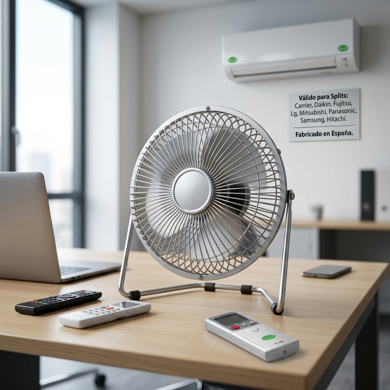 SUINGA Mando a Distancia Universal para Aire Acondicionado | Control Remoto de Repuesto | Mando para Climatización y Refrigeración
