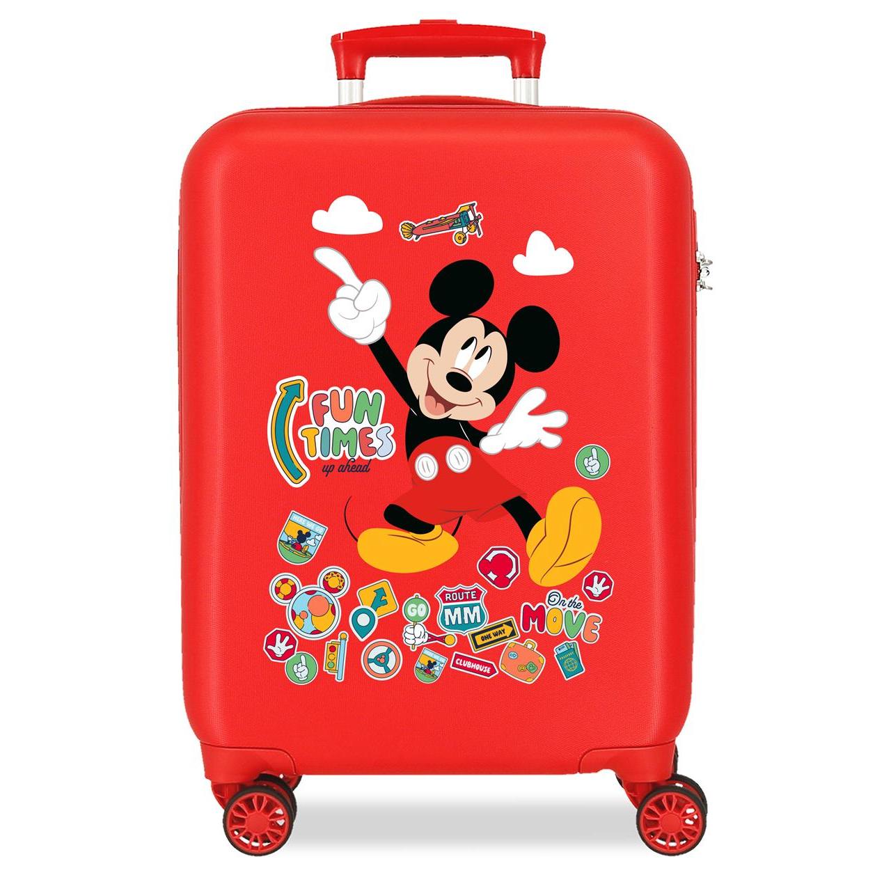 Maleta de cabina Disney Mickey Fun Times 50x33x20cm