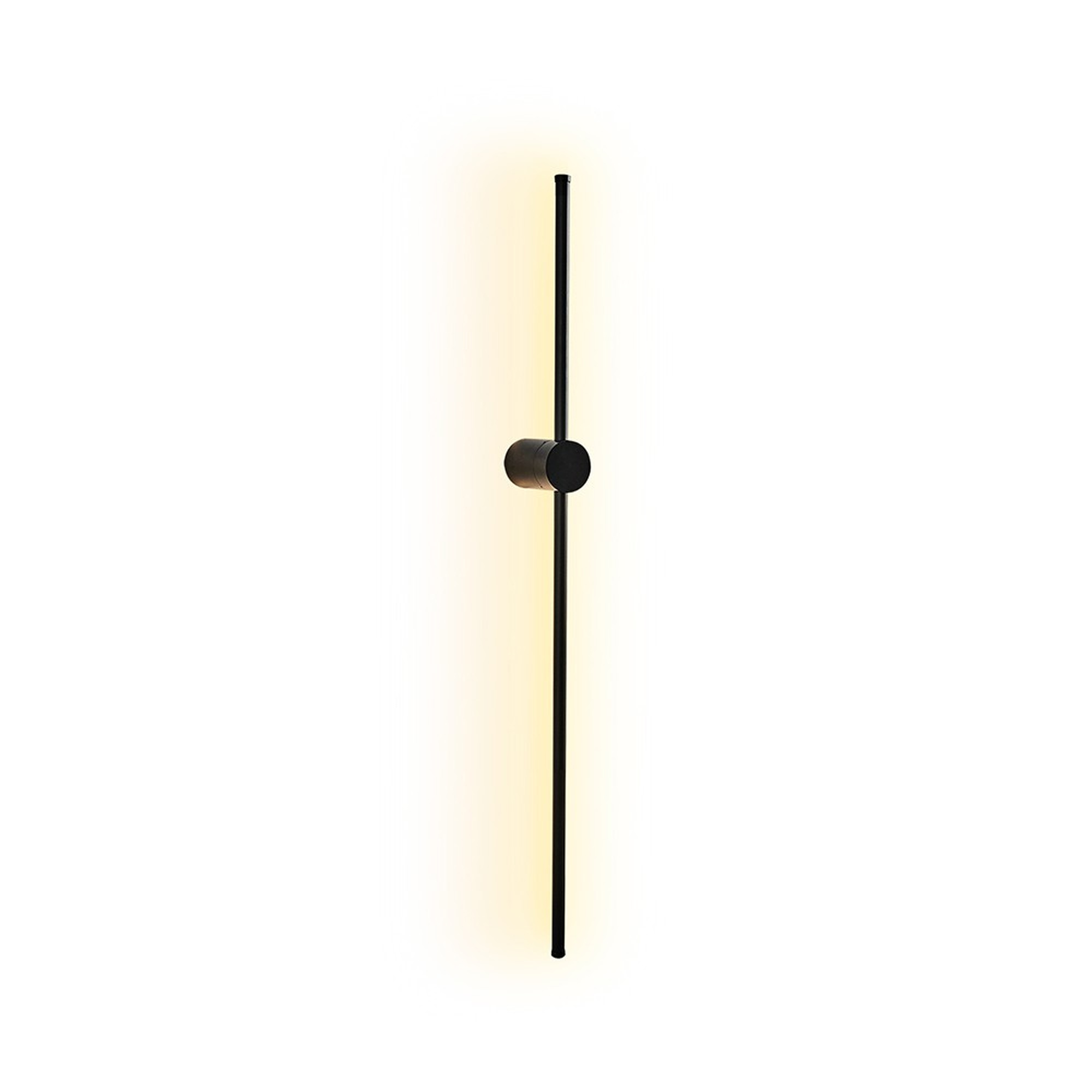 Aplique de pared WELLHOME, Estructura de metal Color Negro