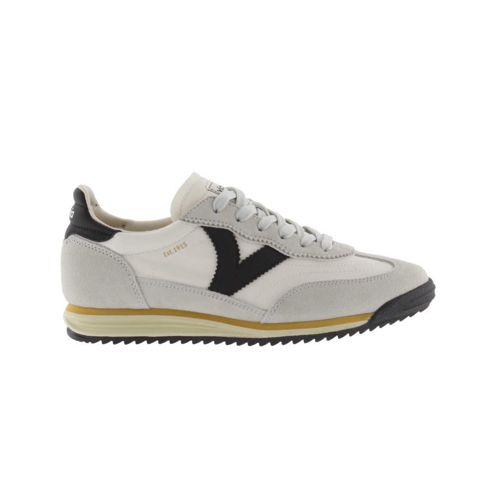 Victoria Saturno Zapatillas de nylon con piezas de color y serraje y suela en sierra 1158100