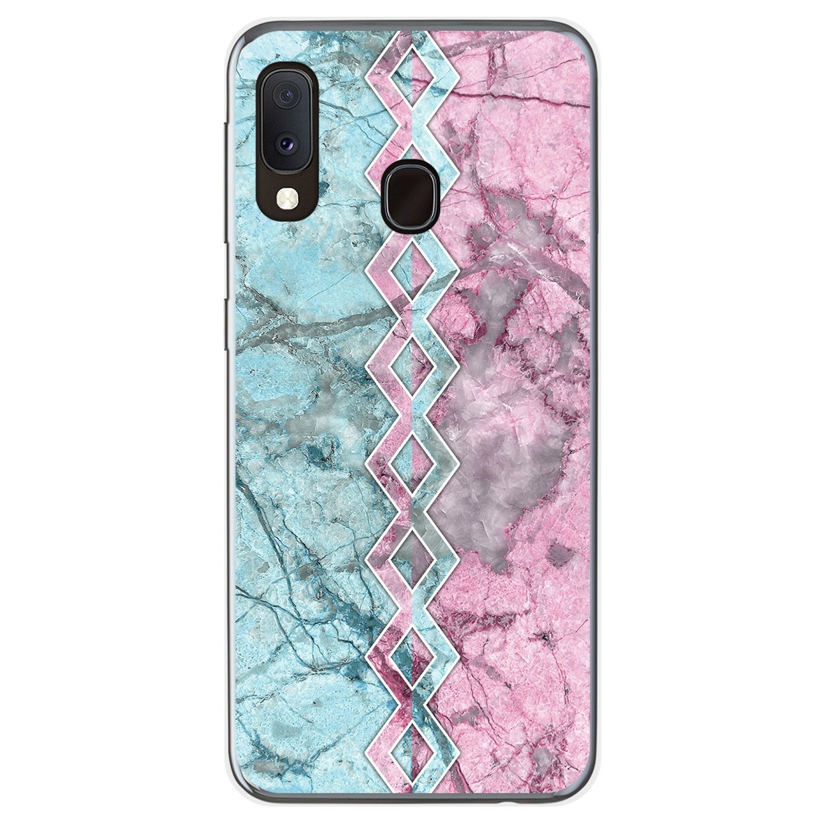 Tumundosmartphone Funda Gel Tpu para Samsung Galaxy A20e 5.8 diseño Mármol 08 Dibujos
